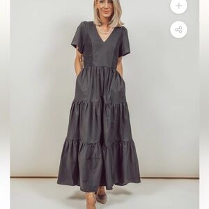 Shop Stevie Alexis Tiered Dress in size XL